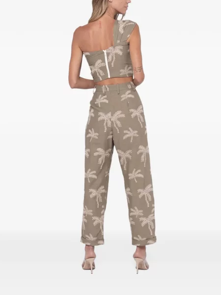 Pantaloni Jbq cu imagine verde