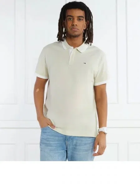 Tommy Jeans Tenisz póló TJM REG SOLID TIPPED