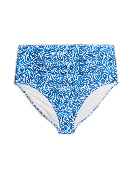 Swim by Zizzi Bikini hlačke Stella modra / azur bela