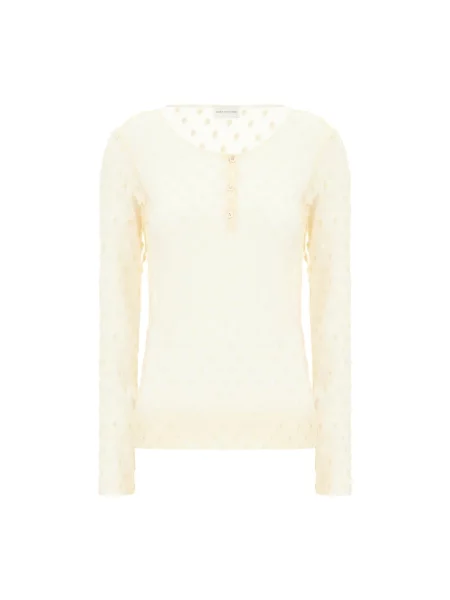 Bluzka Dries Van Noten beżowa