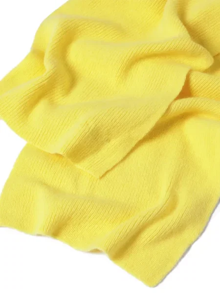 Fular Le Bonnet tricotate galben