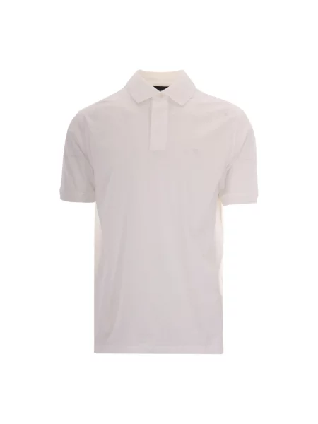 Koszulka polo Emporio Armani biała