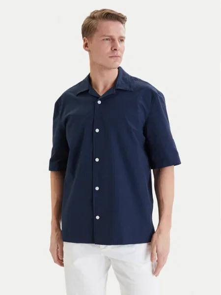 Tommy Hilfiger Cămașă Bleumarin