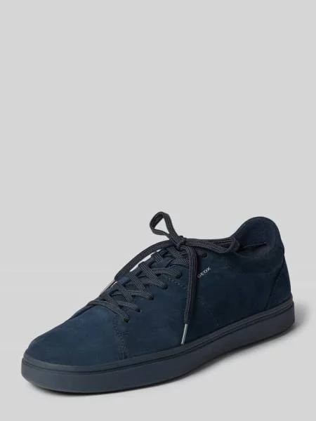 Sneakersy Geox zamszowe granatowe