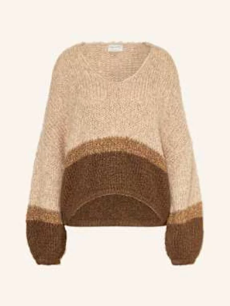 Herrlicher Sweter Anna Greta braun brązowy