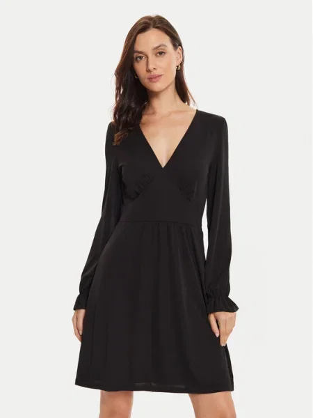Morgan Rochie cocktail negru