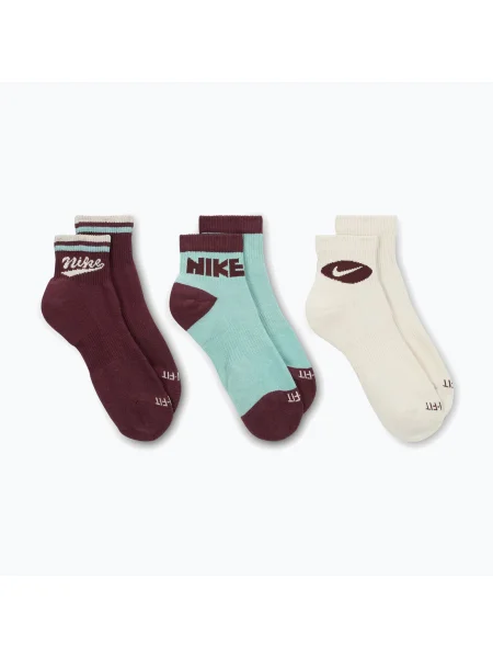 Șosete pentru bărbați Nike Everyday Plus Ankle 3 perechi