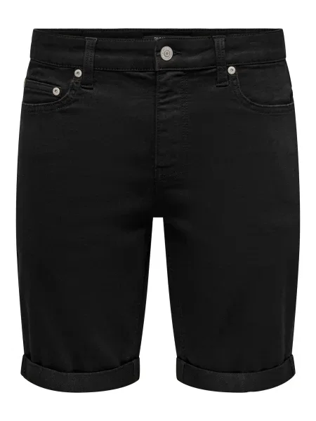 Only & Sons Pantaloni ONSPLY denim negru