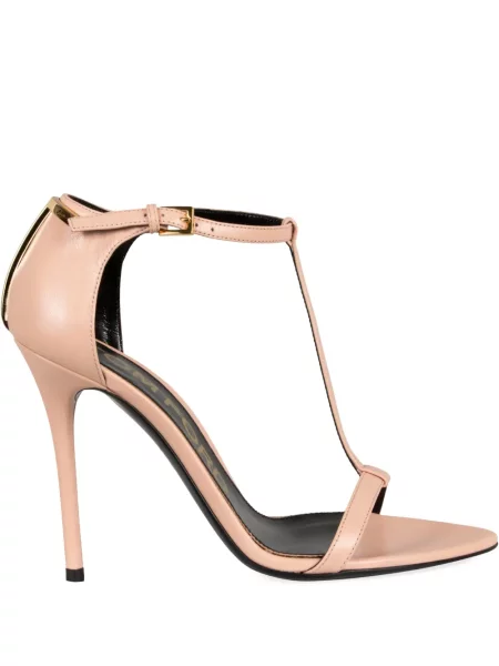 Sandale Tom Ford din piele roz