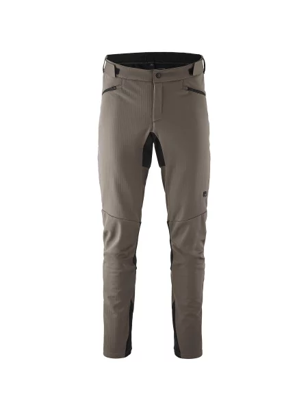 Spodnie do biegania w terenie softshell Gonso szare