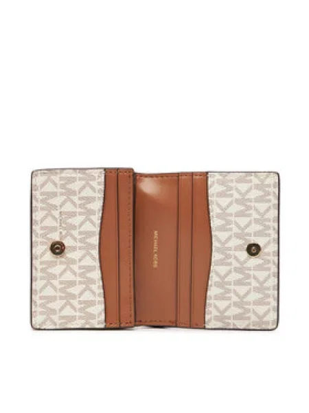 Maža Moteriška Piniginė MICHAEL Michael Kors Écru