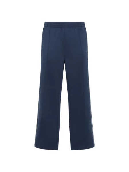 Pantaloni Carhartt Wip cu dungi alergare albastru