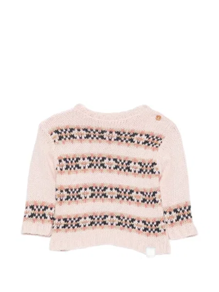 Sweter dziecięcy Snug różowy