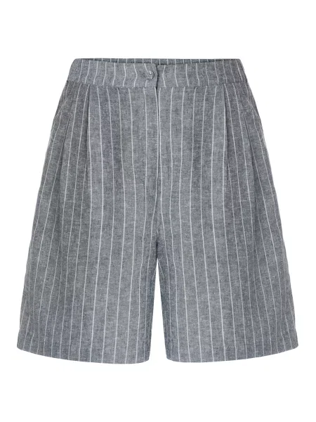 TATUUM Pantaloni cutați Lianos albastru porumbel alb