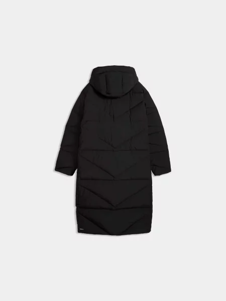 Пуховик Puma с капюшоном черный