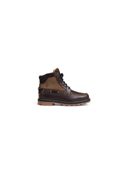 Botki Timberland skórzane brązowe