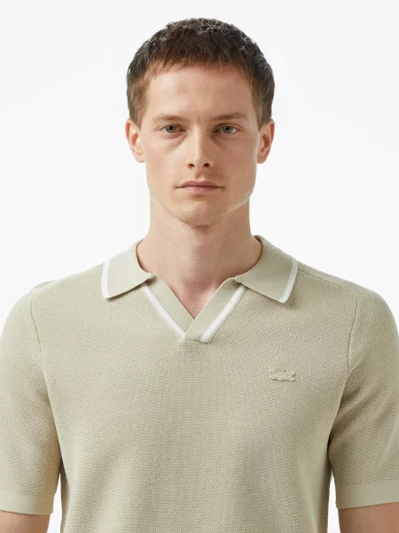 Поло Lacoste бежевий