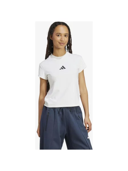 Koszulka Adidas Z.N.E. Krótki Rękaw Czysty Czarny XS biały