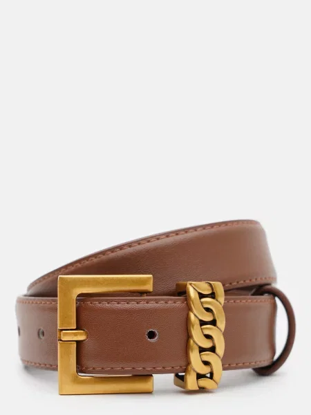 Borsa Leather Ремінь Шкіра коричневий