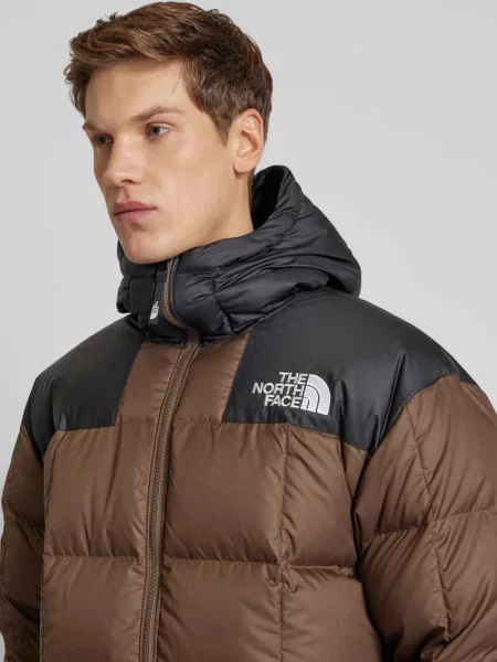 Kurtka puchowa o kroju regular fit z wyhaftowanym logo model ‘LHOTSE’ The North Face