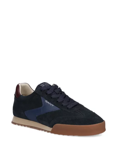 Sneakerși Gant cu dungi albastru