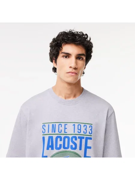 Футболка Lacoste серая