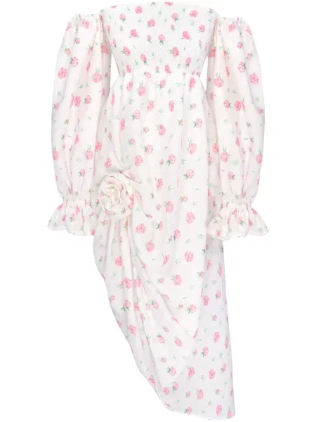 Rochie Sleeper de in cu imagine de costum alb