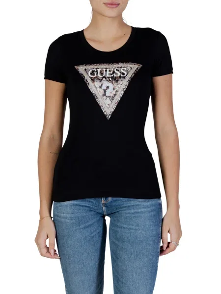 Koszulka Guess czarna