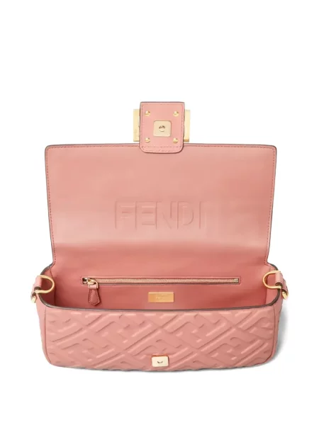 Geantă tip baghetă Fendi Baguette roz