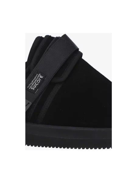 Suicoke klapki zamszowe ZAVO-VS ZAVO.VS-BEIGE. czarny