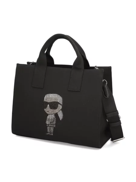 KARL LAGERFELD k/ikonik rhnstn shopper černá