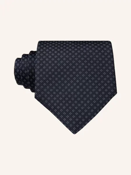 Boss Kravata tmavě / tmavě modrá