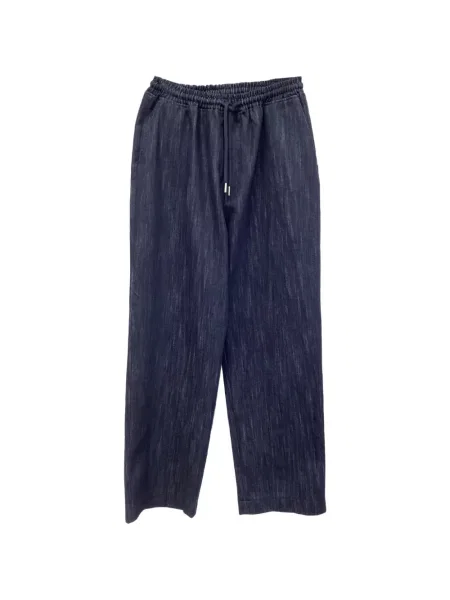 Pantaloni The Frankie Shop cu cordon albastru