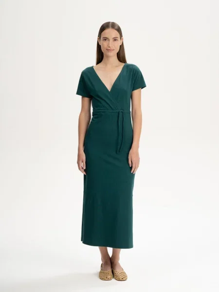 MELA Rochie SHREOSHI închis verde
