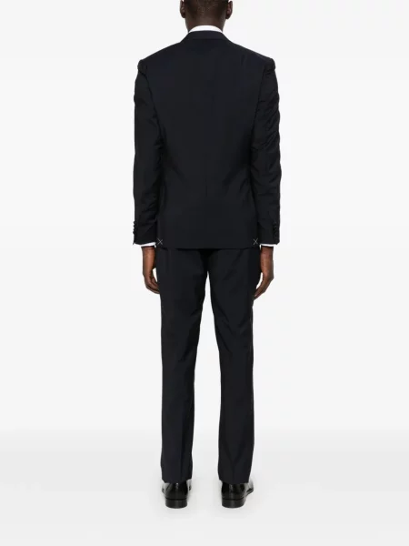 Costum Corneliani cu rever albastru