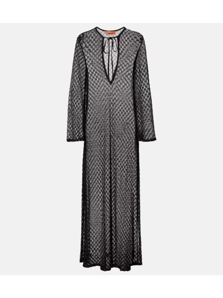 Rochie Missoni tricotate negru