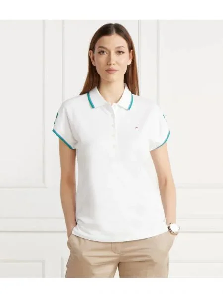 Tommy Hilfiger Tenisz póló fehér
