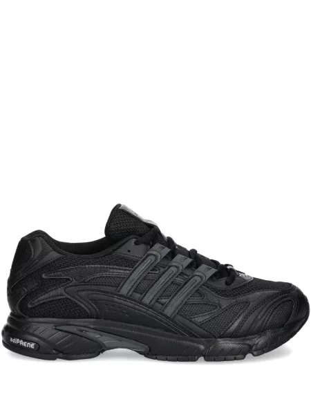 Sneakerși Adidas Terrex cu dungi alergare de lână negru