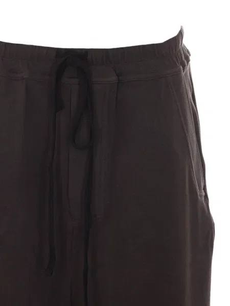 Pantaloni Thom Krom alergare cu cordon maro