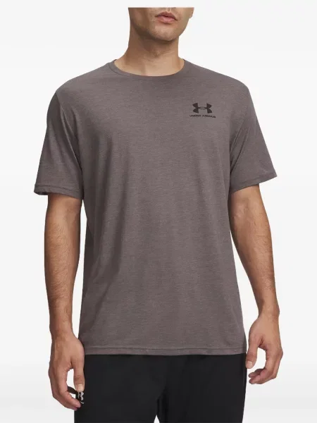 Scurt tricou Under Armour cu imagine gri