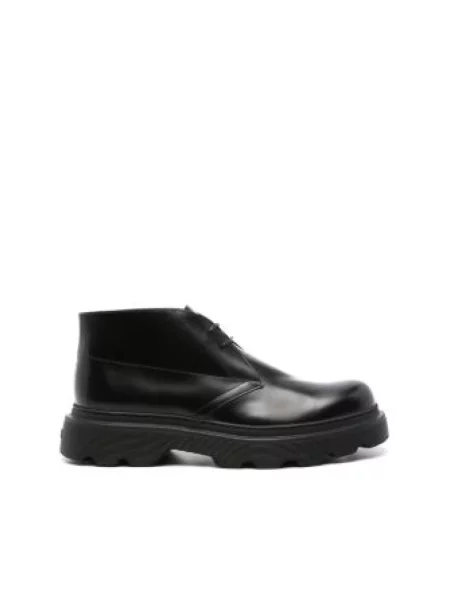 Botki Tod's skórzane czarne