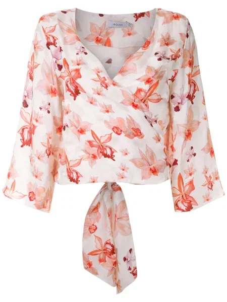 Bluză Isolda din jacard alb