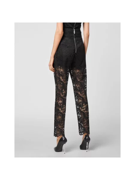Spodnie Philipp Plein czarne