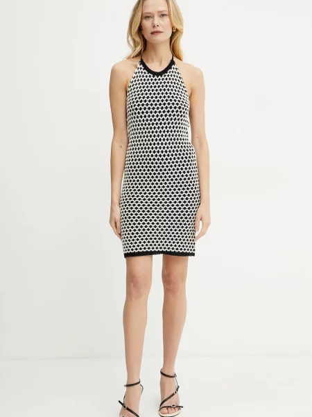 Simona Corsellini sukienka mini dopasowana czarny