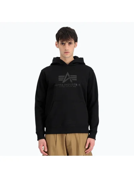 Спортен суичър Alpha Industries черно