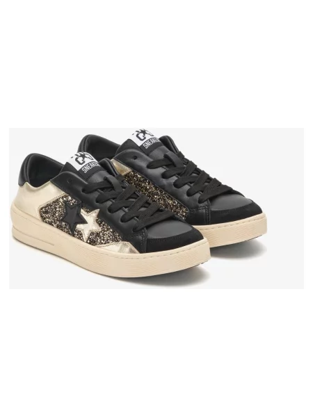 Sneakersy 2star skórzane czarne
