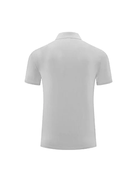 Lniana koszulka polo Balenciaga szara