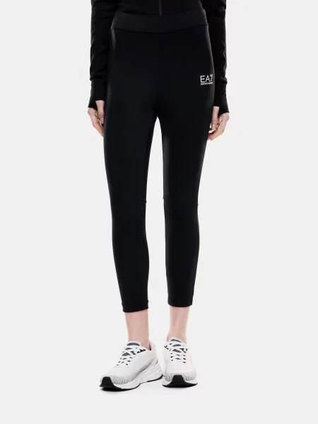 Спортивні леггінси поліамід/еластан чорний