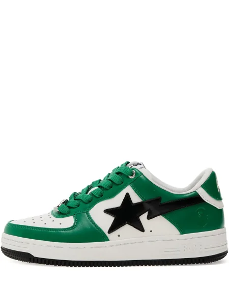 Sneakerși A Bathing Ape® din piele verde