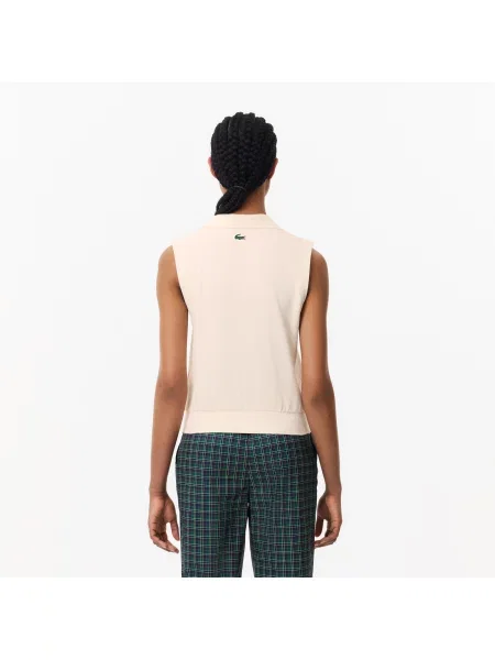 Lacoste Polo O Dopasowanym Kroju beżowy